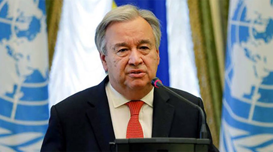 যুদ্ধবিরতিকে স্বাগত জানালেন জাতিসংঘ মহাসচিব গুতেরেস