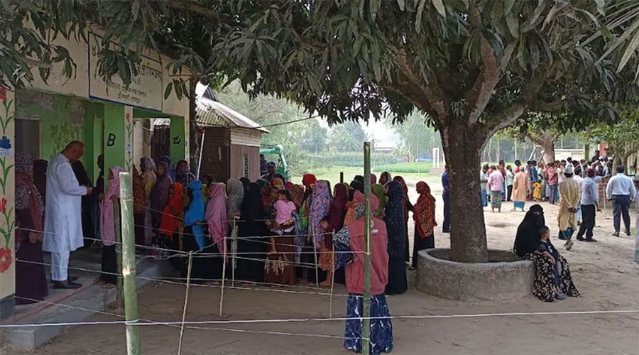 বগুড়া-৬ ও শেরপুর-৩ আসনে ভোটগ্রহণ চলছে, নিরাপত্তা জোরদার