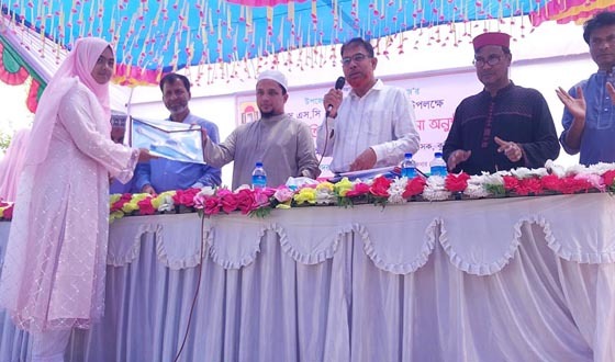 নাগেশ্বরীতে এসএসসি পরীক্ষার্থীদের বিদায় ও সংবর্ধনা