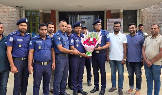 ত্রিশালকে অপরাধমুক্ত করতে চান ওসি মনসুর আহাম্মদ