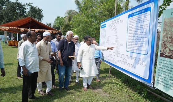 করটিয়া জমিদার বাড়ির ঐতিহ্য রক্ষায় এলাকাবাসীর মতবিনিময়