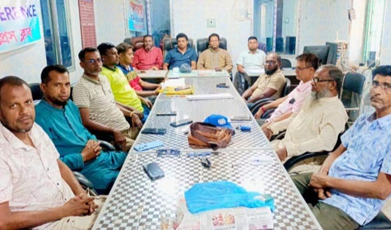 আশাশুনি প্রেস ক্লাবের কার্যনির্বাহী কমিটির সভা
