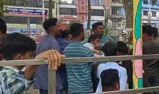 চাঁদপুরে ছাত্রদলের মিছিল, অপ্রীতিকর ঘটনায় আহত ২