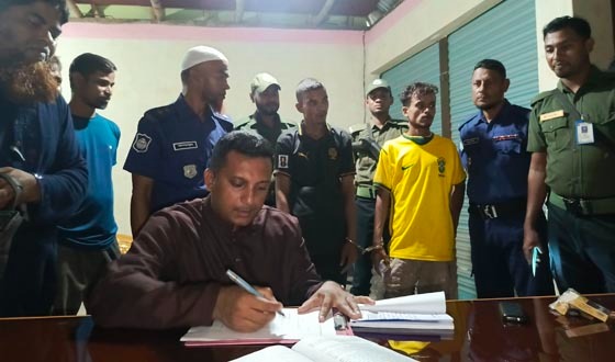 ফুলবাড়ীয়ায়া মোবাইল কোর্ট, মাদক সেবীকে অর্থ ও কারাদণ্ড