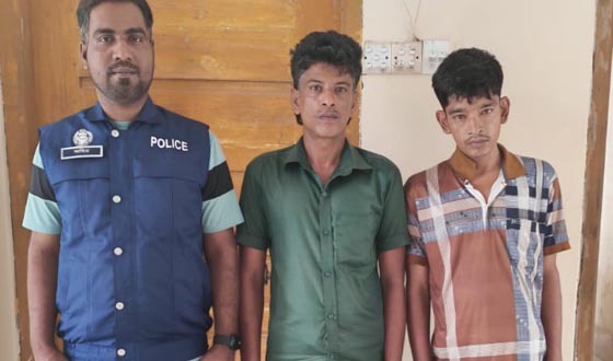 নাসিরনগরে মাদকাসক্ত দুই ছেলেকে পুলিশে দিলেন অসহায় মা