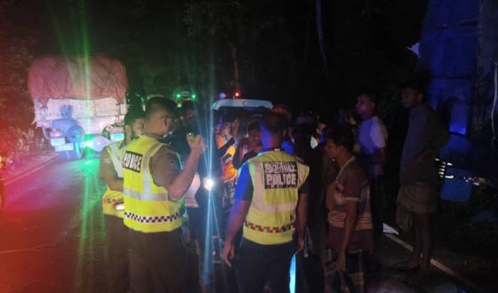 শৈলকুপায় দুই ট্রাকের মুখোমুখি সংঘর্ষে চালক নিহত, আহত ২