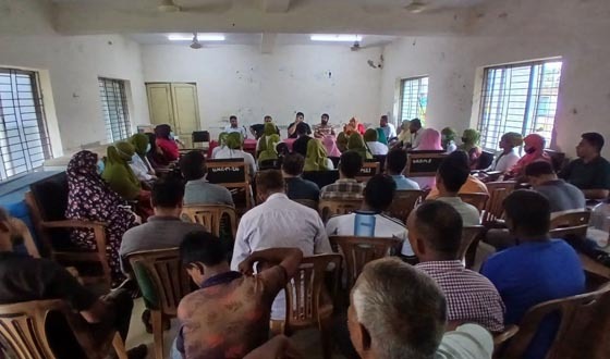 মুলাদীতে স্বাস্থ্যসেবার মান উন্নয়নে 'চিকিৎসক-সেবিকা সমন্বয় সভা