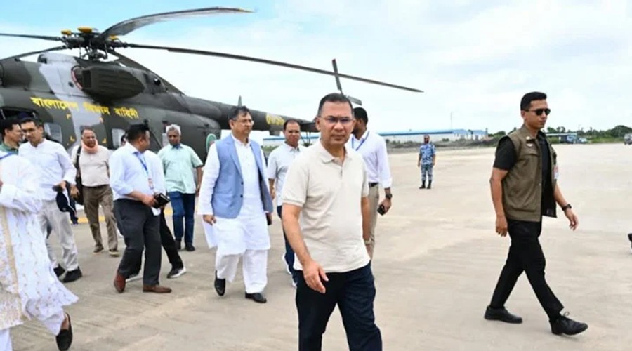 মাতারবাড়িতে মেগা প্রকল্পগুলো পরিদর্শন করলেন প্রধানমন্ত্রী