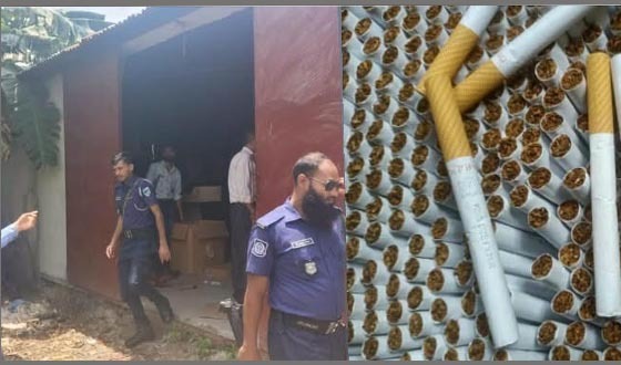 দৌলতপুরে ২ কোটি টাকার নকল সিগারেট আটক