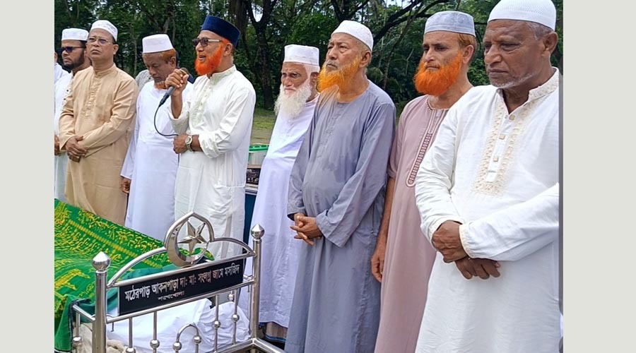 শরণখোলায় চিরনিদ্রায় শায়িত হলেন অধ্যক্ষ আব্দুস সাত্তার আকন
