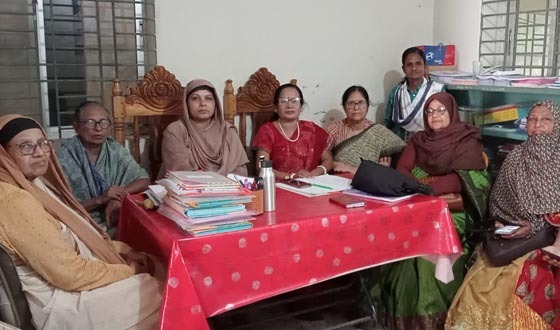 কলমাকান্দায় কেন্দ্রীয় মহিলা পরিষদের নেতৃবৃন্দের সাংগঠনিক সফর