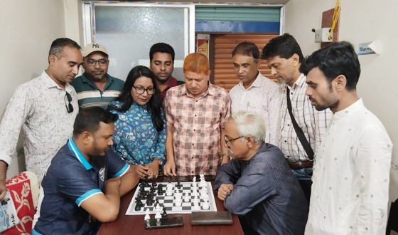 টাঙ্গাইল প্রিণ্ট মিডিয়া অ্যাসোসিয়েশনের ইনডোর খেলার উদ্বোধন