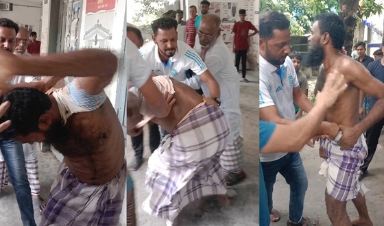 ইয়াবা ক্রেতাকে এলাকাবাসীর গণধোলাই
