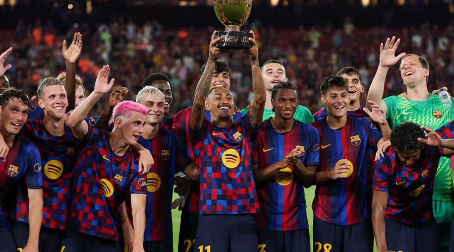 ৬১তম গাম্পা জিতলো বার্সেলোনা
