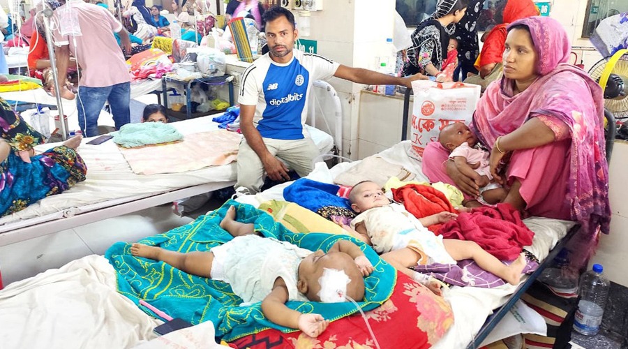 হামের উপসর্গ নিয়ে নিভলো আরও ৫ শিশুর প্রাণ
