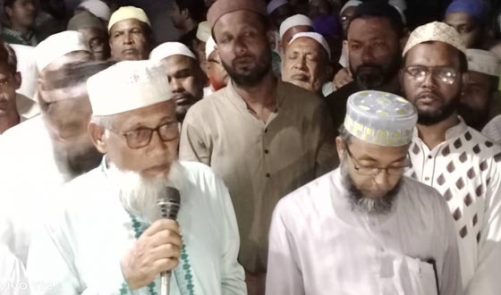 রাণীশংকৈলে জামায়াত নেতার মৃত্যুতে বিরোধী দলীয় নেতার শোক