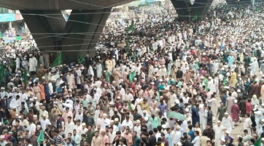 ঈদে মিলাদুন্নবী উপলক্ষে রাজধানীতে বর্ণাঢ্য শোভাযাত্রা