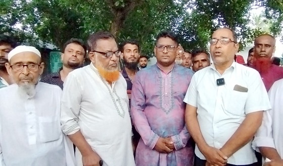 নড়াইলে ইউপি চেয়ারম্যান প্রার্থীর নাম ঘোষণা করলেন ৫ গ্রামের মানুষ