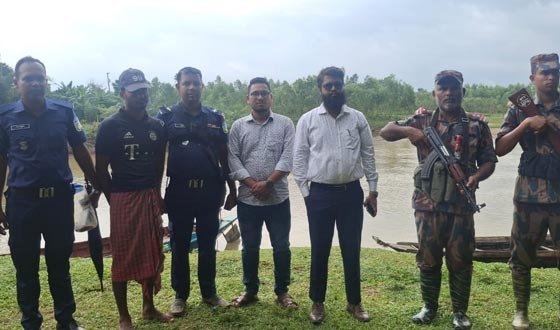 কলমাকান্দায় ৩৯ বালুবাহী নৌকা জব্দ, একজনের কারাদণ্ড