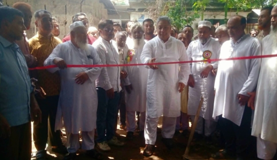 কাপাসিয়ায় বাইপাস সড়ক উন্নয়ন কাজের শুভ উদ্বোধন