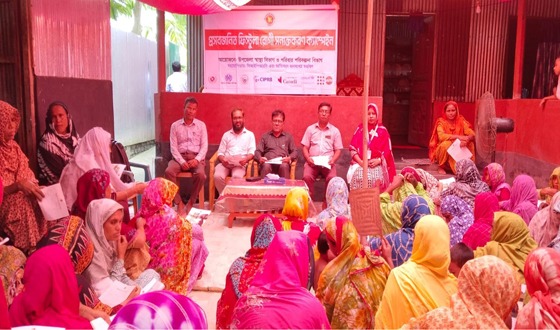 রাজারহাটে ফিস্টুলা শনাক্তকরণ ক্যাম্পেইন উপলক্ষে উঠান বৈঠক