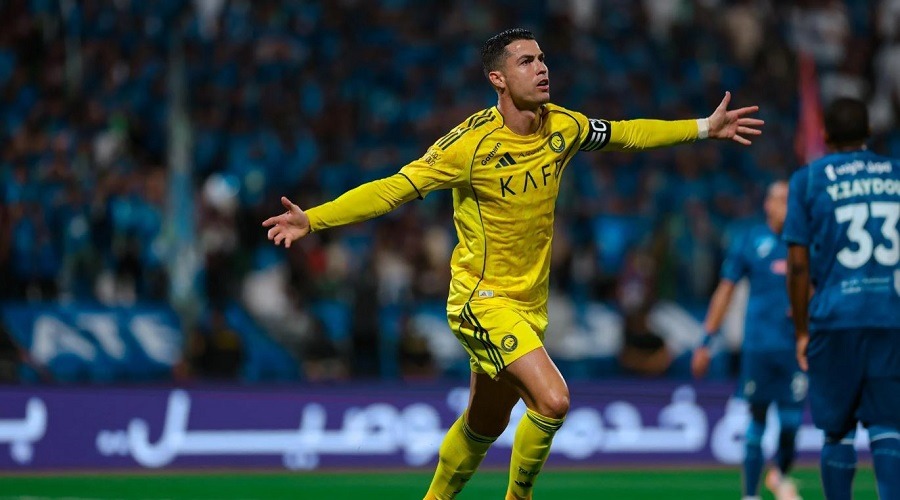 মাঠে ফিরেই গোল করলেন রোনালদো