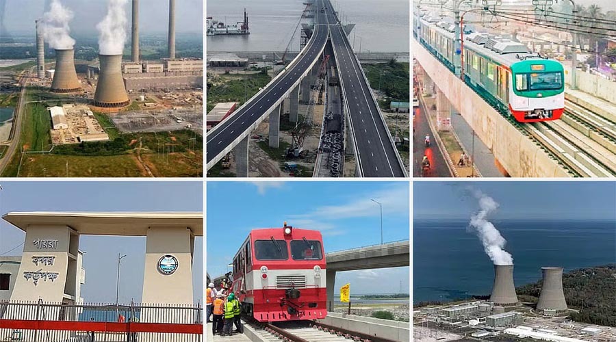 বিদেশি ঋণনির্ভর মেগা প্রকল্পে চাপ, নতুন সরকারের সামনে বড় চ্যালেঞ্জ