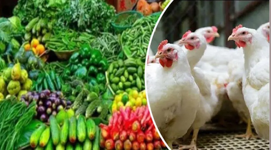 বাজারে বেড়েছে সবজি ও মুরগির দাম