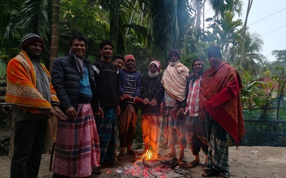 ইন্দুরকানীতে জেঁকে বসেছে শীত