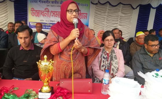 বাঘায় শীতকালীন ক্রীড়া প্রতিযোগিতা ও পুরস্কার বিতরণ