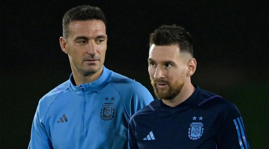 মেসির সঙ্গে কফি আড্ডা, বিশ্বকাপ ভাবনায় স্কালোনির খোলামেলা কথা