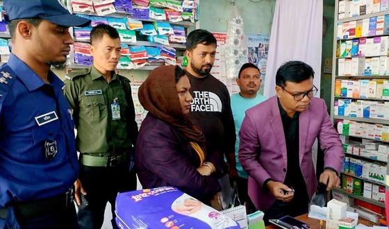 সেনবাগে ভ্রাম্যমান আদালতের অভিযান