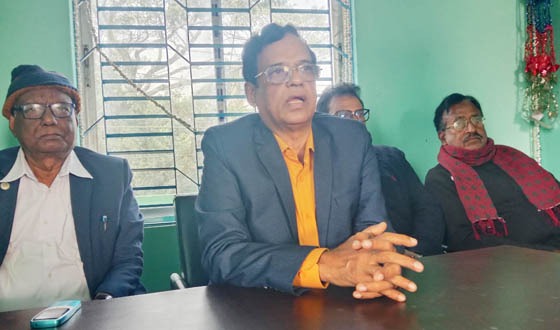 দাকোপ প্রেসক্লাবে এমপি প্রার্থী সুনীল শুভ’র মতবিনিময়