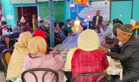 ধামইরহাটে পিএফজি ও ওয়াইপিএজি'র ত্রমাসিক সভা