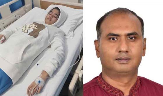 কালীগঞ্জে কন্যা হাসপাতালে, তবুও দলীয় কাজে ব্যাস্ত