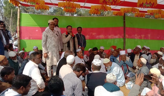 ক্ষেতলালে বেগম খালেদা জিয়ার রুহের মাগফিরাত কামনায় দোয়া