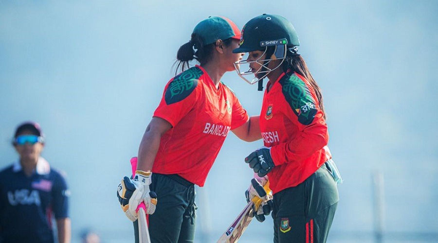 যুক্তরাষ্ট্রের বিপক্ষে দাপুটে জয় পেলো মেয়েরা