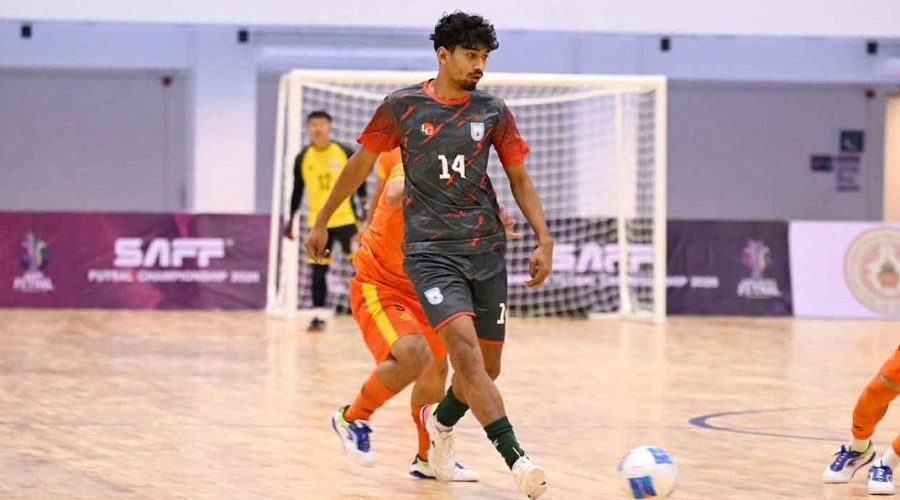 ফুটসালে প্রথম জয় পেলো বাংলাদেশ