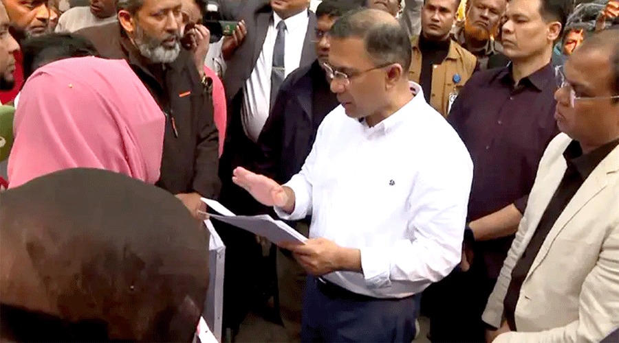 মাইলস্টোন ট্রাজেডিতে ক্ষতিগ্রস্ত পরিবারের সঙ্গে তারেক রহমানের সাক্ষাৎ