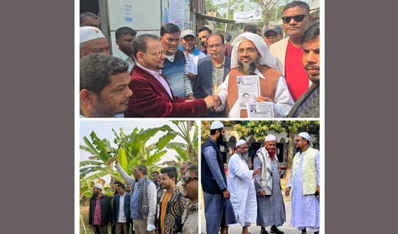 চাঁদপুরে নির্বাচনী গণসংযোগে প্রার্থীদের প্রচারণা
