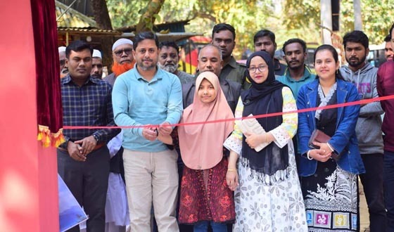 গজনী অবকাশ কেন্দ্রে জিপ লাইন উদ্বোধন