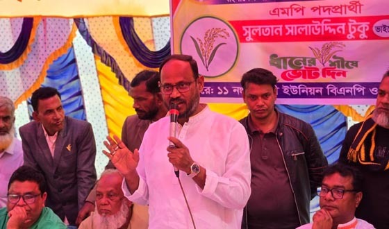 বিএনপি কাজে বিশ্বাসী বলেই ধানের শীষের পক্ষে গণজোয়ার: টুকু