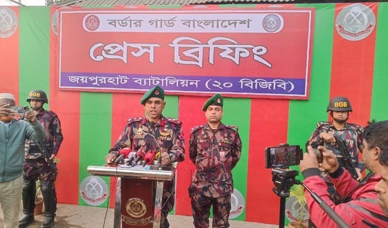 নির্বাচনে বিজিবির উপরে অর্পিত দ্বায়িত্ব পালনে প্রস্তুত