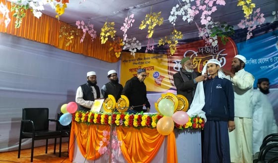 কমলগঞ্জে হিফজ সমাপ্তকারী শিক্ষার্থীদের সম্মাননা