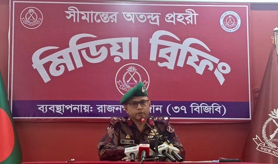 সীমান্তে বিজিবি সতর্কতায় আছে- লে. কর্নেল তাসকিন