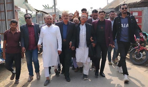 নড়াইল-২ আসনের স্বতন্ত্র প্রার্থীর নির্বাচনী অফিস উদ্বোধন