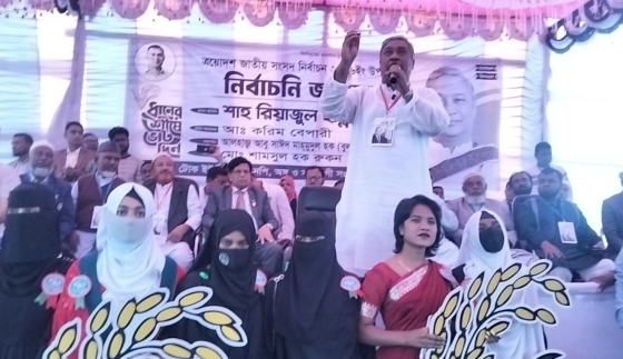 কাপাসিয়ায় শান্তি, সম্প্রীতি ও উন্নয়নের অঙ্গীকার রিয়াজুল হান্নানের