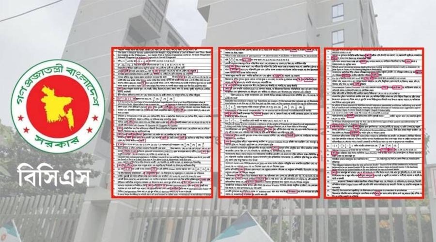 ৫০তম বিসিএস প্রিলিমিনারির প্রশ্নপত্রেই ভুলের পাহাড়, বিব্রত পরীক্ষার্থীরা