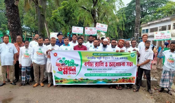 আমতলীতে জাতীয় পল্লী উন্নয়ন দিবস পালিত