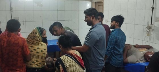 মোটরসাইকেল ও পাখিভ্যানের মুখোমুখি সংঘর্ষে বৃদ্ধ নিহত, আহত ২
